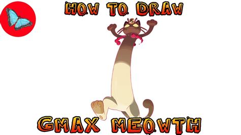 How To Draw Gigantamax Meowth .